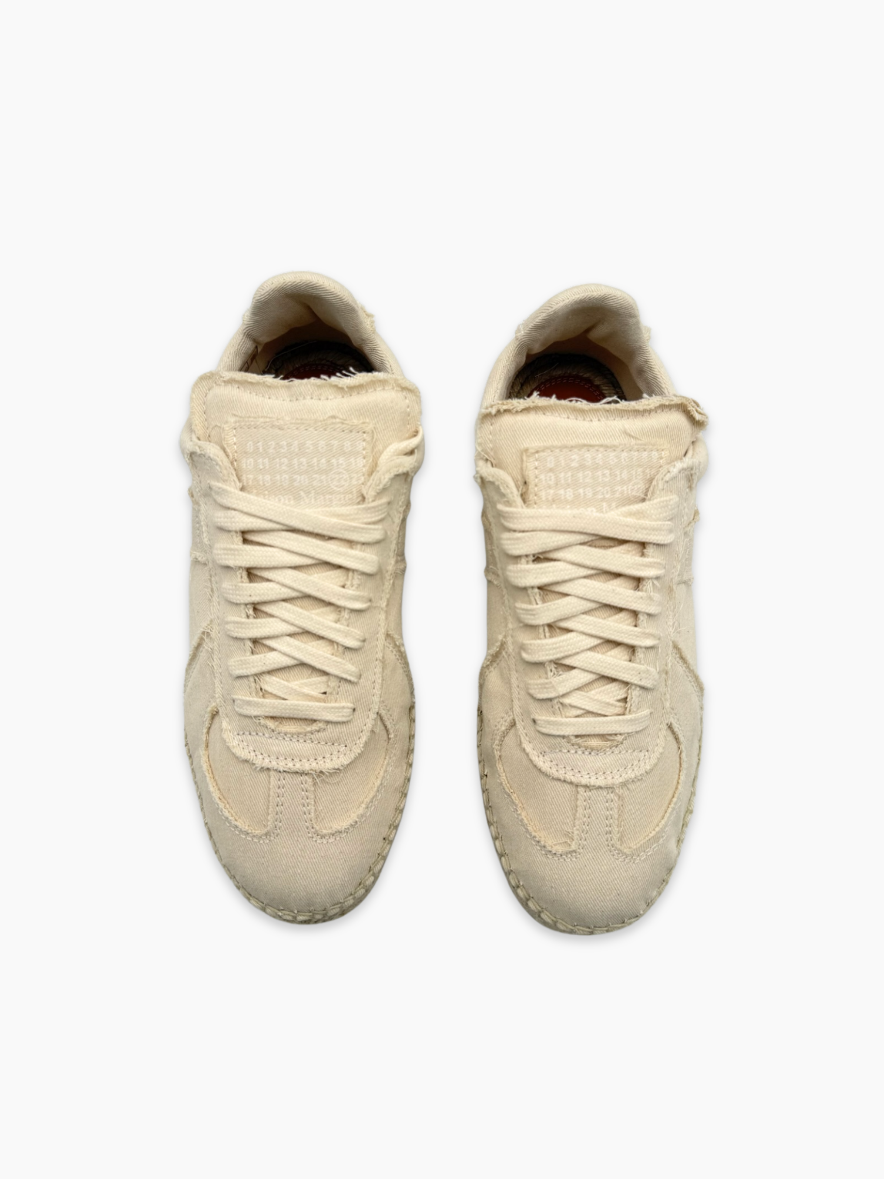Sneakers Beige In Tela