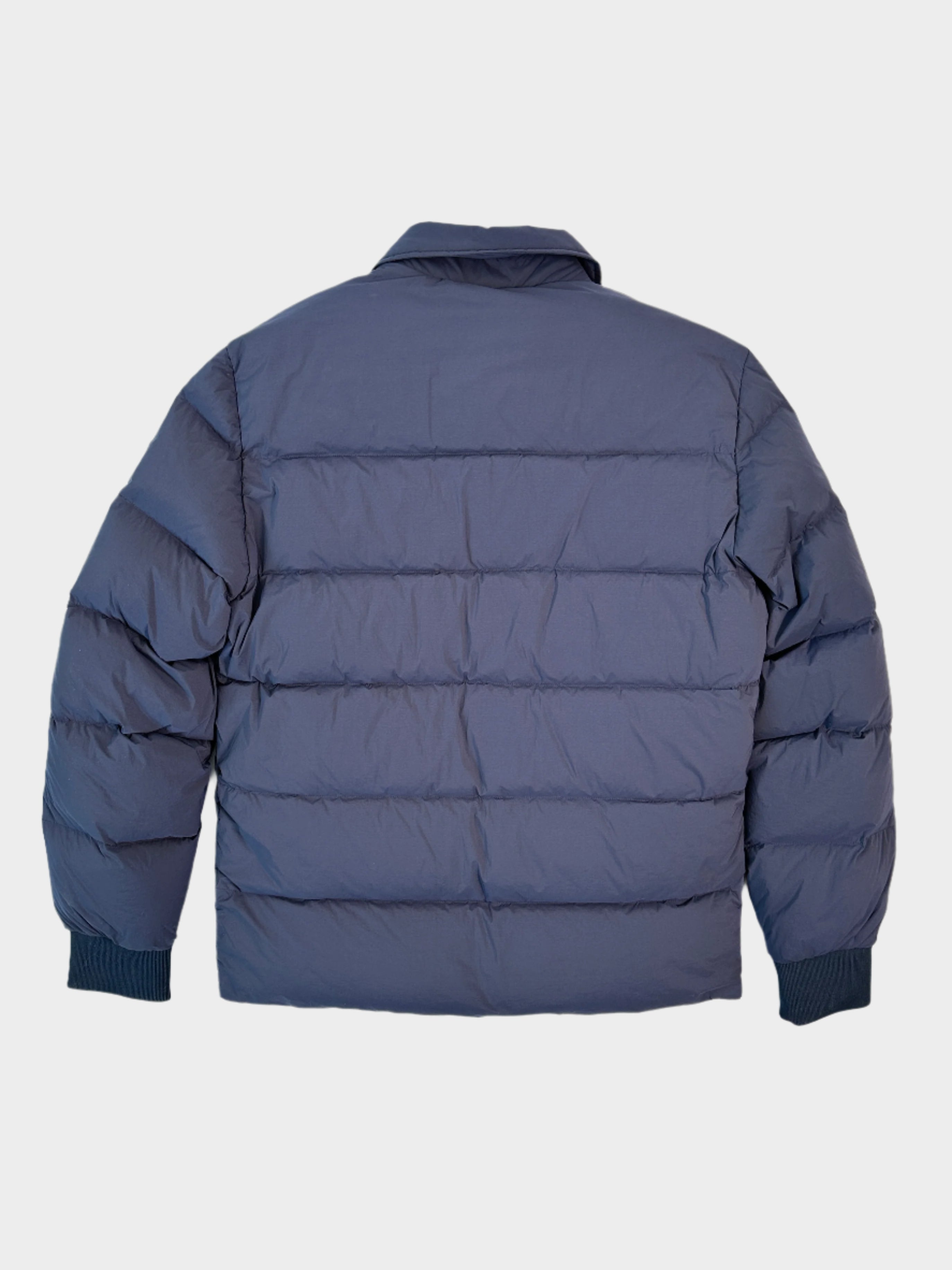 Man Blue Down Jacket