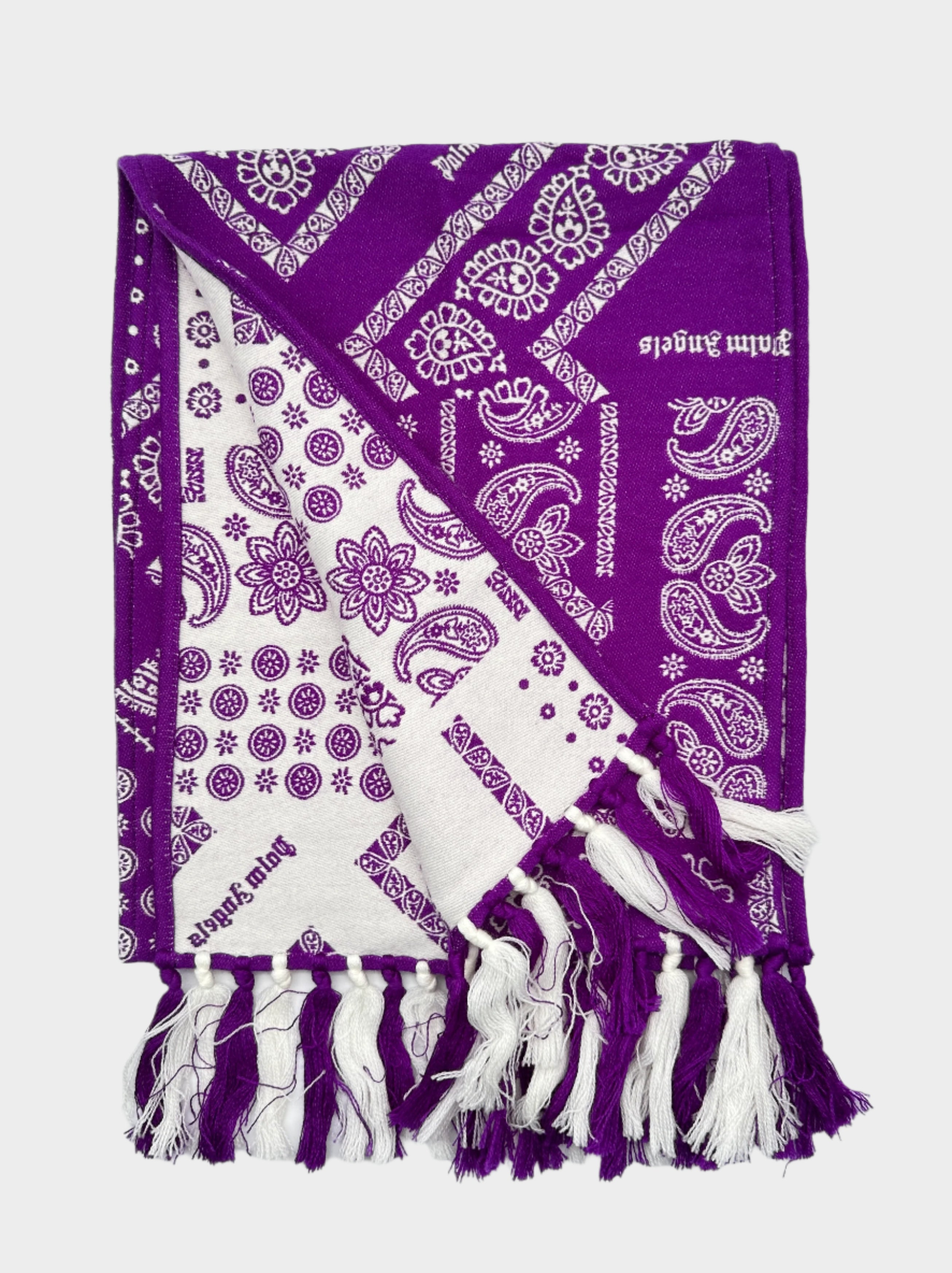 Purple Bandana Scarf