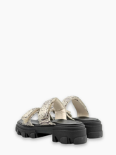 Python-Effect Platform Sandals with Chunky Sole -  | Qlhype
