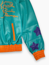 Giacca Multicolor Pelle - Multicolore | Qlhype