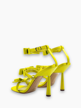 Sandali Giallo Lime Con Fiocchi - Giallo | Qlhype