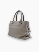 Borsa Vitello Phenix Open Convertible Tote - Beige | dBlank