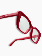 Occhiali Cat-Eye Rossi -  | dBlank