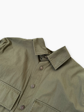 Military Green Jacket with Vest  -  | dBlank