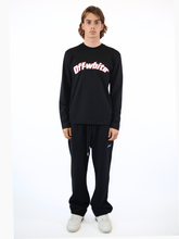 Maglia Nera Round Logo Skate - Nero | dBlank