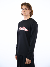 Maglia Nera Round Logo Skate - Nero | dBlank