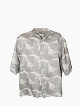 Camicia con Stampa Fotografica Grigia -  | Qlhype