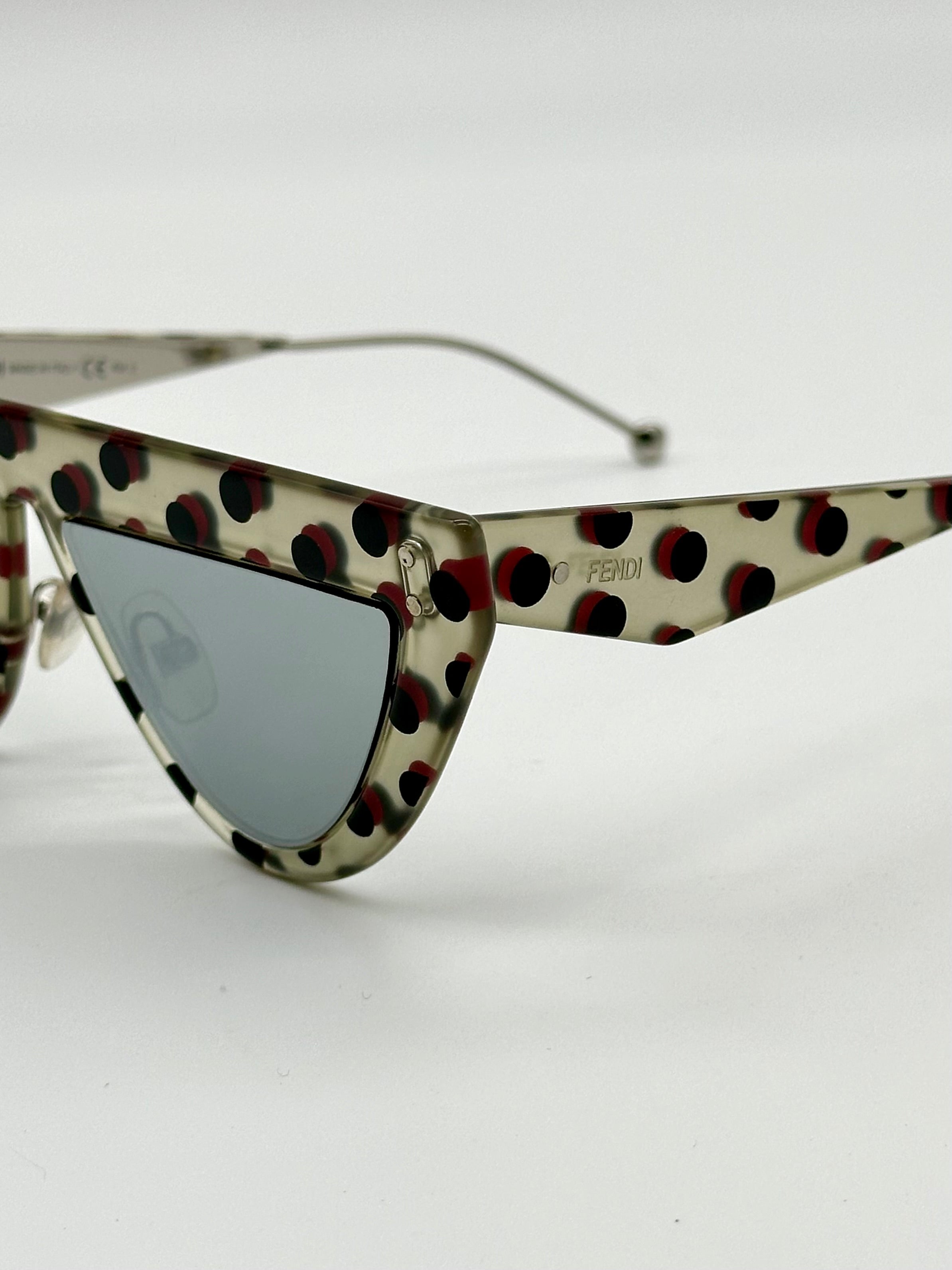 'DeFender' Dot Sunglasses