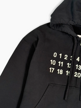 Black Hoodie with Zip -  | dBlank