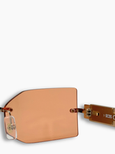 Occhiali Arancioni Geometrici - Arancione | Qlhype