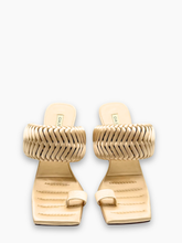 Sandali Beige In Pelle Trapuntata - Beige | Qlhype