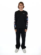 T-shirt Nera Fresco Diag Skate - Nero | dBlank