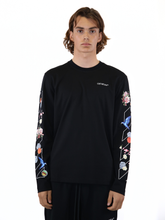 T-shirt Nera Fresco Diag Skate - Nero | dBlank