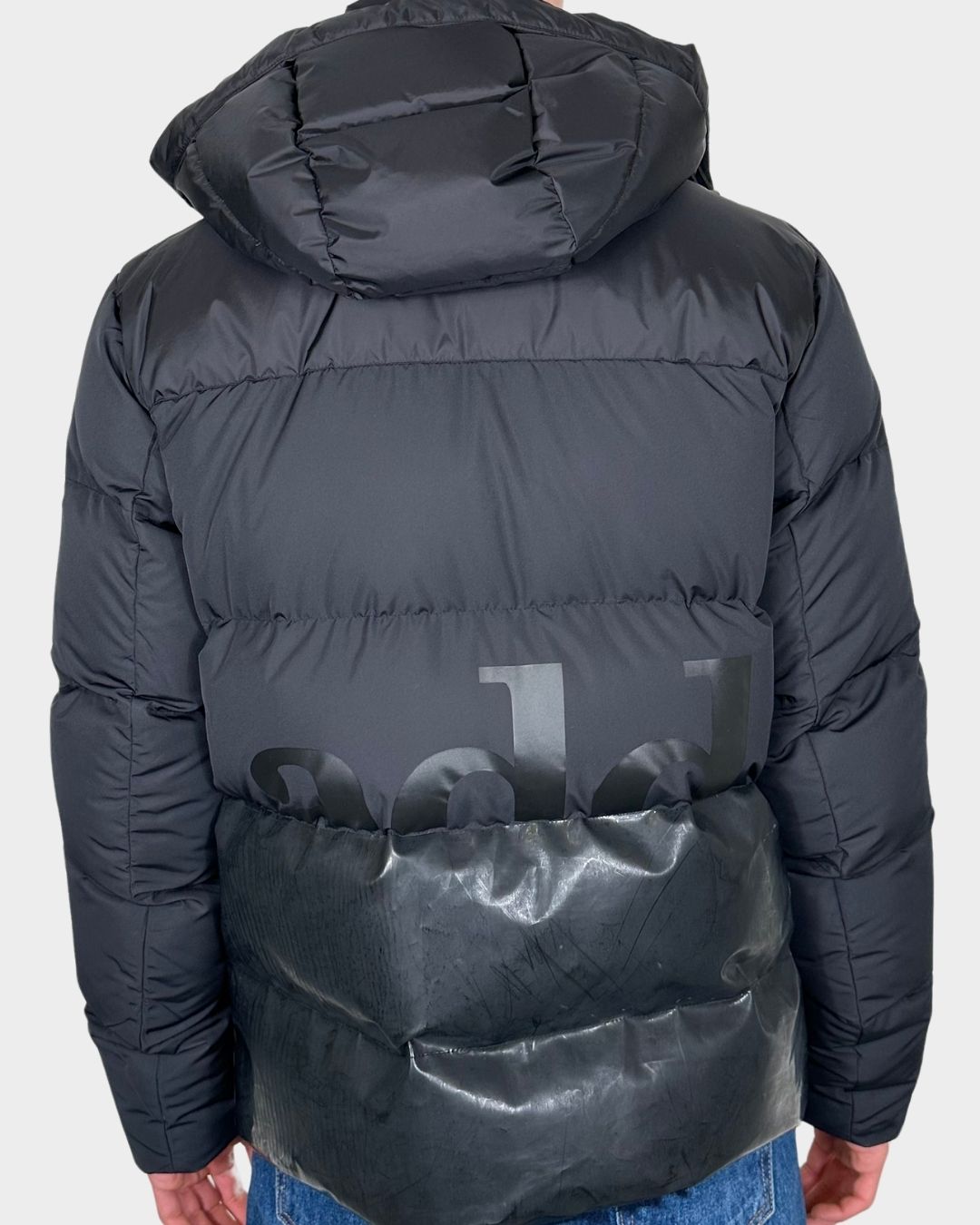 Rubber Logo Puffer Jacket