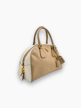 Borsa Saffiano Lux Bowling - Beige | dBlank