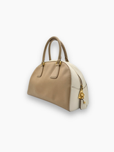 Borsa Saffiano Lux Bowling - Beige | dBlank