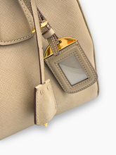 Borsa Saffiano Lux Bowling - Beige | dBlank