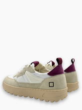 White Sneakers With Bordeaux Details -  | dBlank