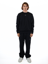 Felpa Dotted Diagls Skate Crewneck - Nero | dBlank