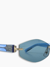 Occhiali Geometrici Blu -  | dBlank