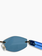 Occhiali Geometrici Blu -  | dBlank