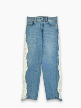 Pantaloni Ripped Wide Laser Denim -  | dBlank