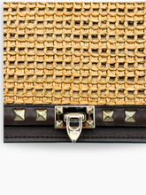 Valentino Raffia Clutch -  | dBlank