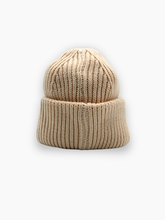 Berretta Nocciola In Maglia - Beige | dBlank