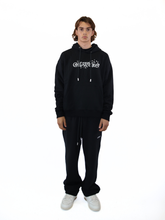 Felpa Bookish Flower Skate Hoodie - Nero | dBlank