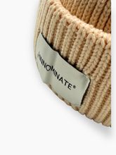 Berretta Nocciola In Maglia - Beige | dBlank