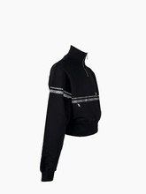 Bliss Half Zip Sweatshirt Nero - Nero | Qlhype