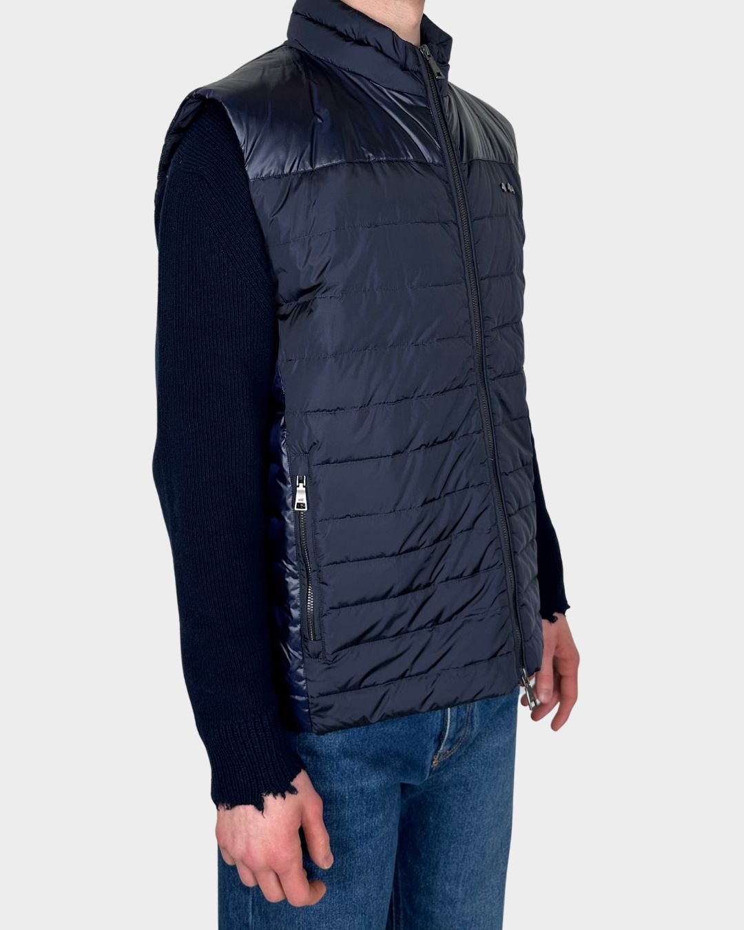 Dark Navy Down Vest