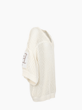 Maglione Oversize Bianco Panna -  | Qlhype