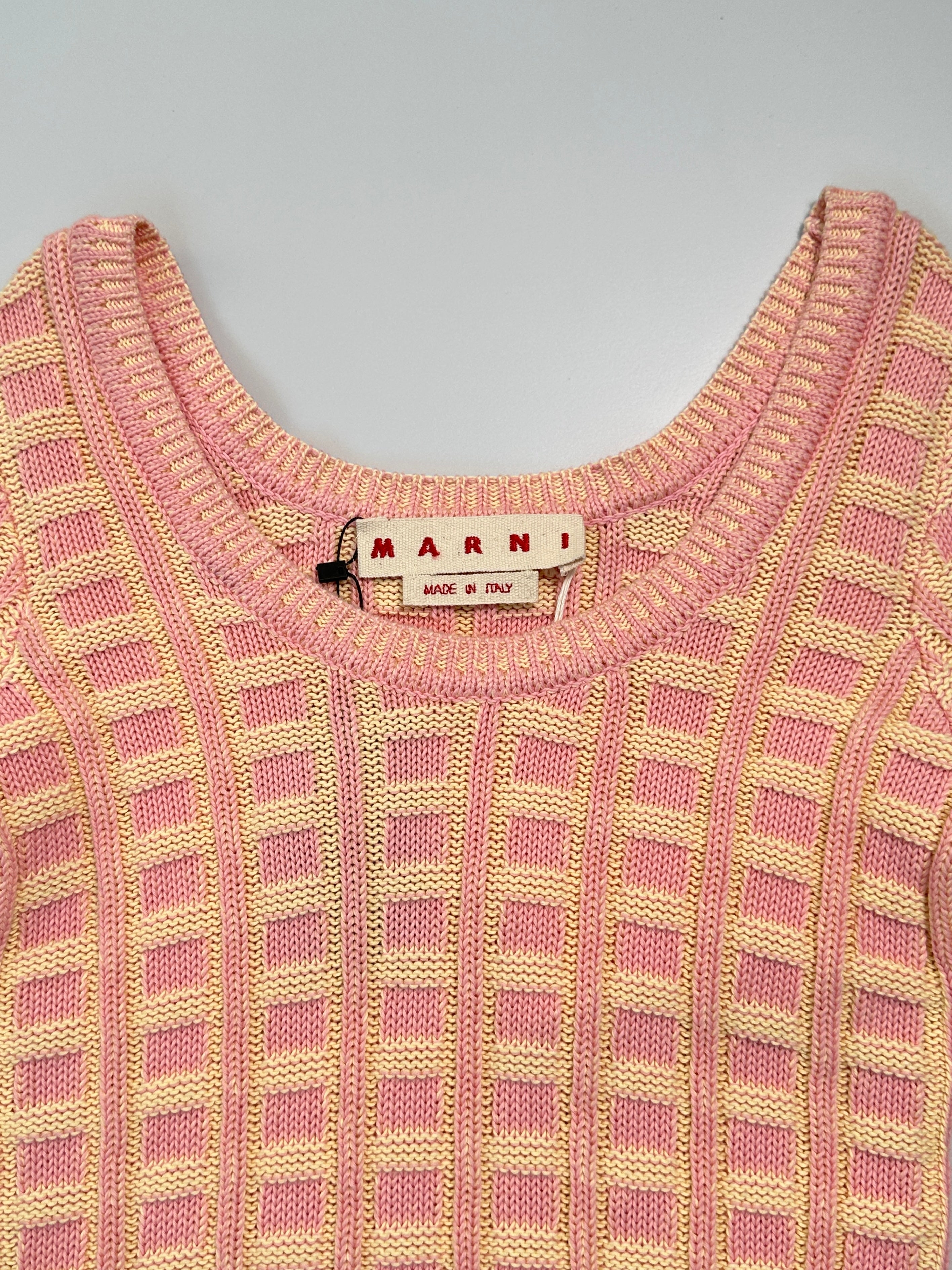 Three-dimensional Crewneck Sweater