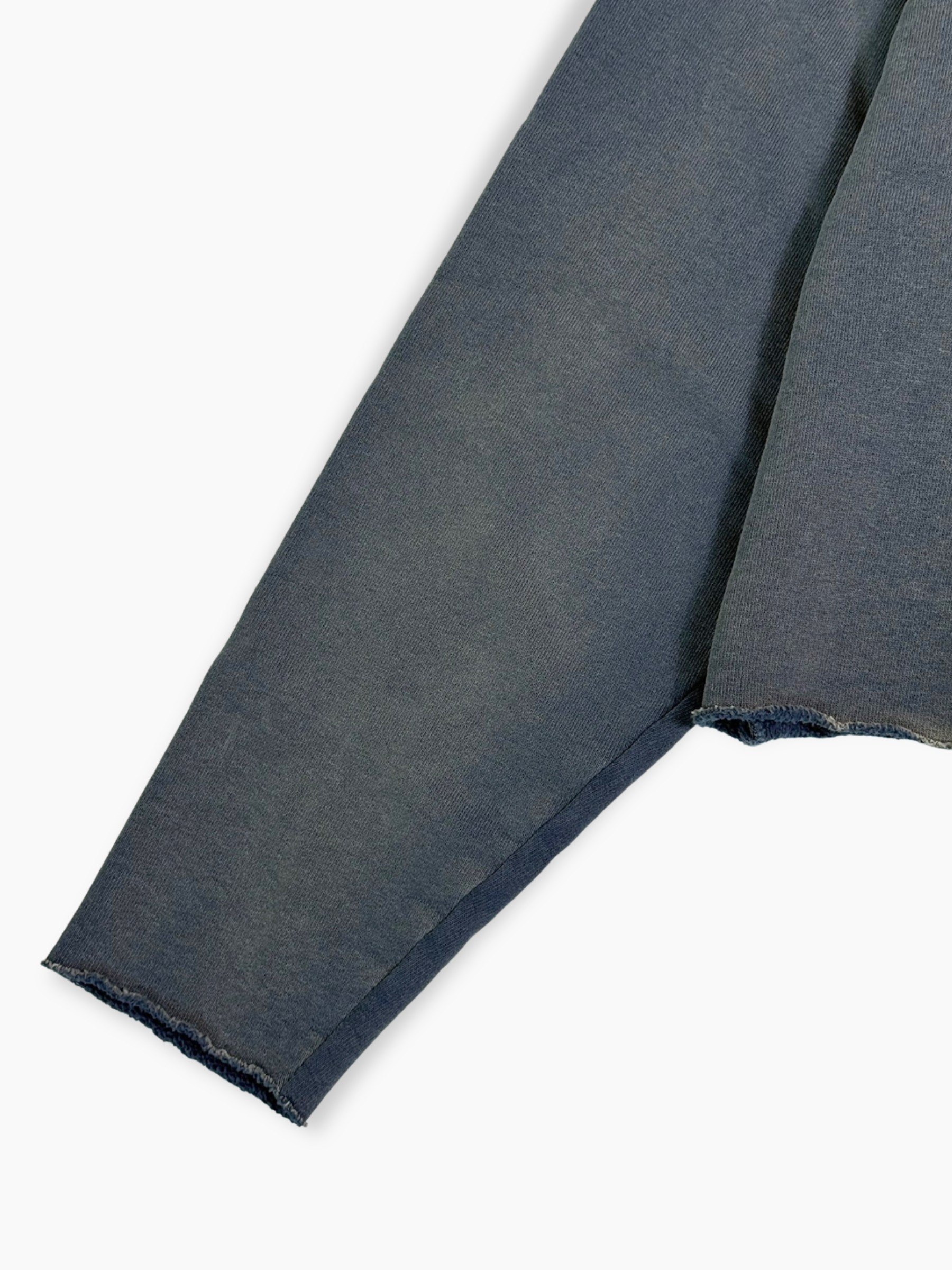 Felpa Blu Con Logo Ricamato