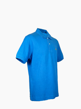 Light Blue Cotton Piqué Polo -  | Qlhype