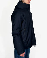 Dark blue down jacket  -  | dBlank