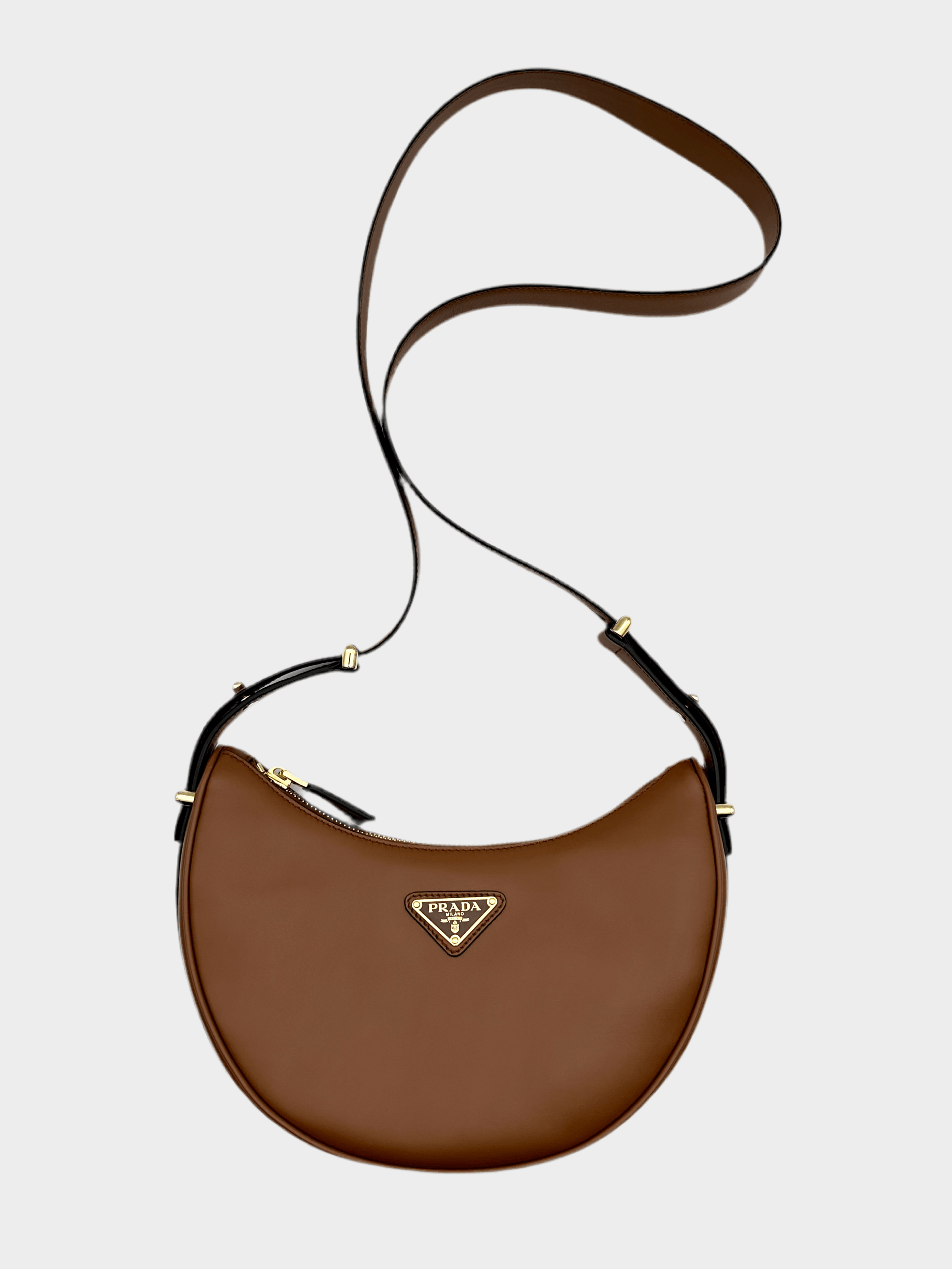 Arqué Small Leather Shoulder Bag