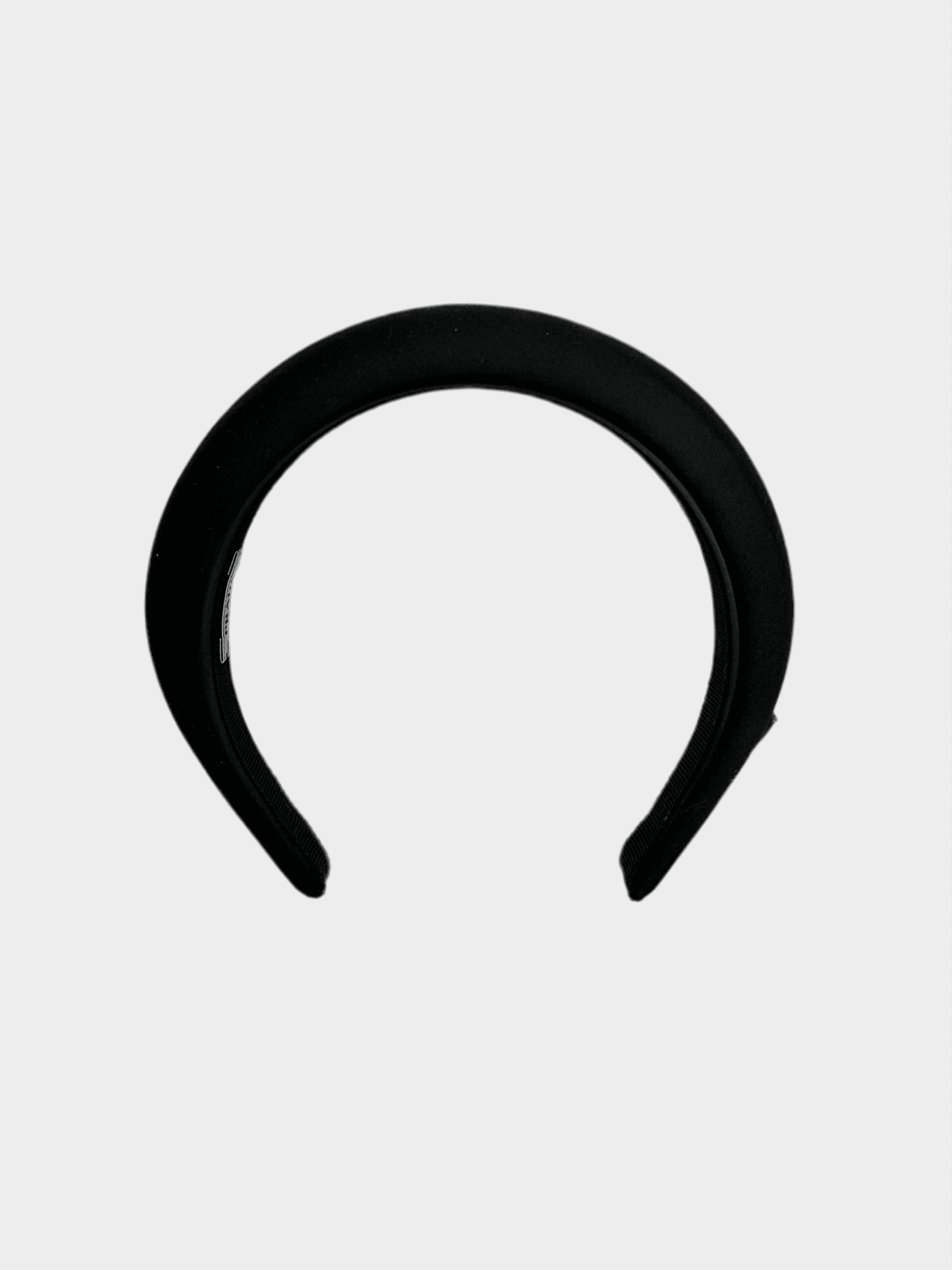 Black Satin Headband