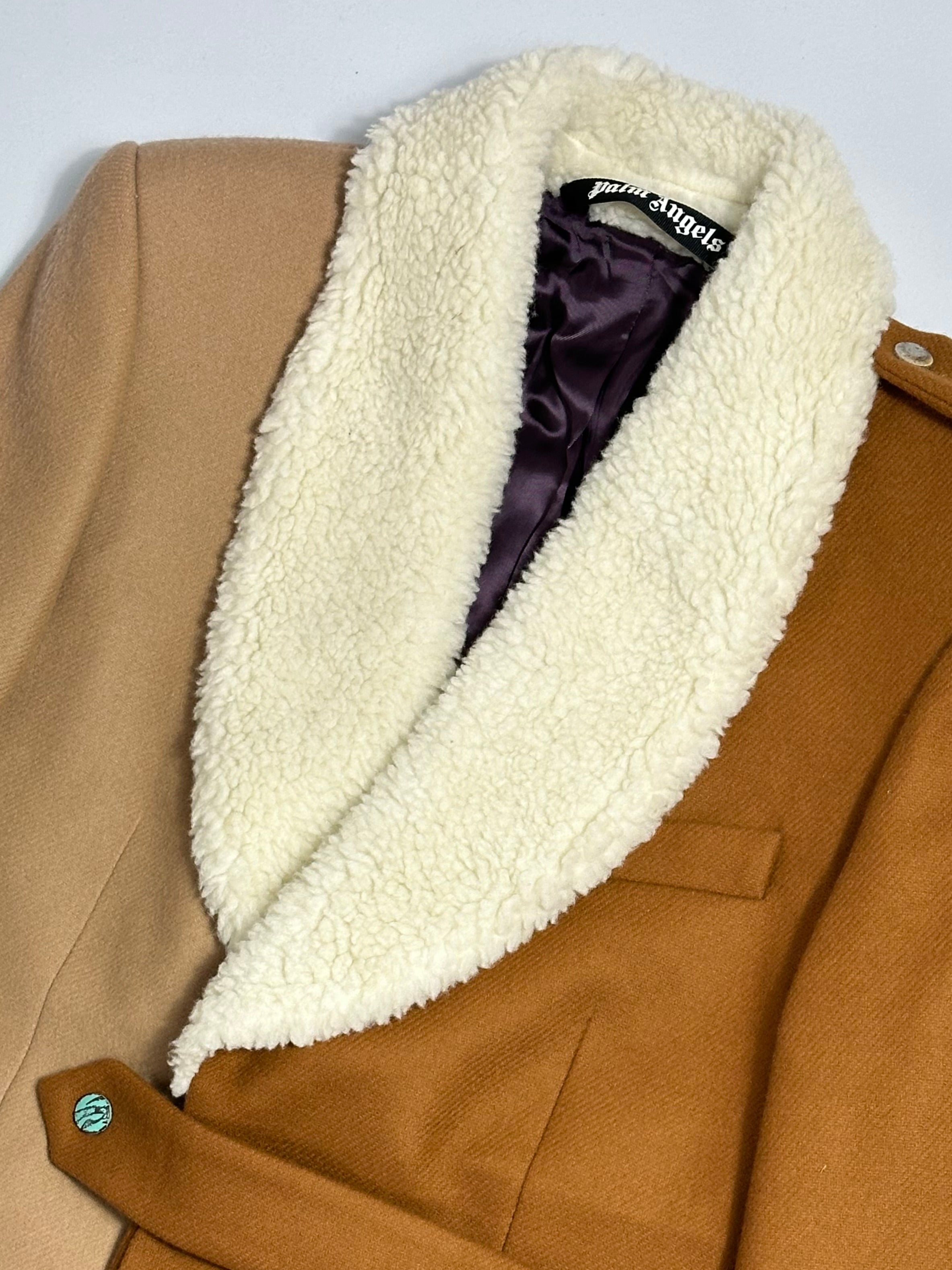 Shearling Bicolor Coat