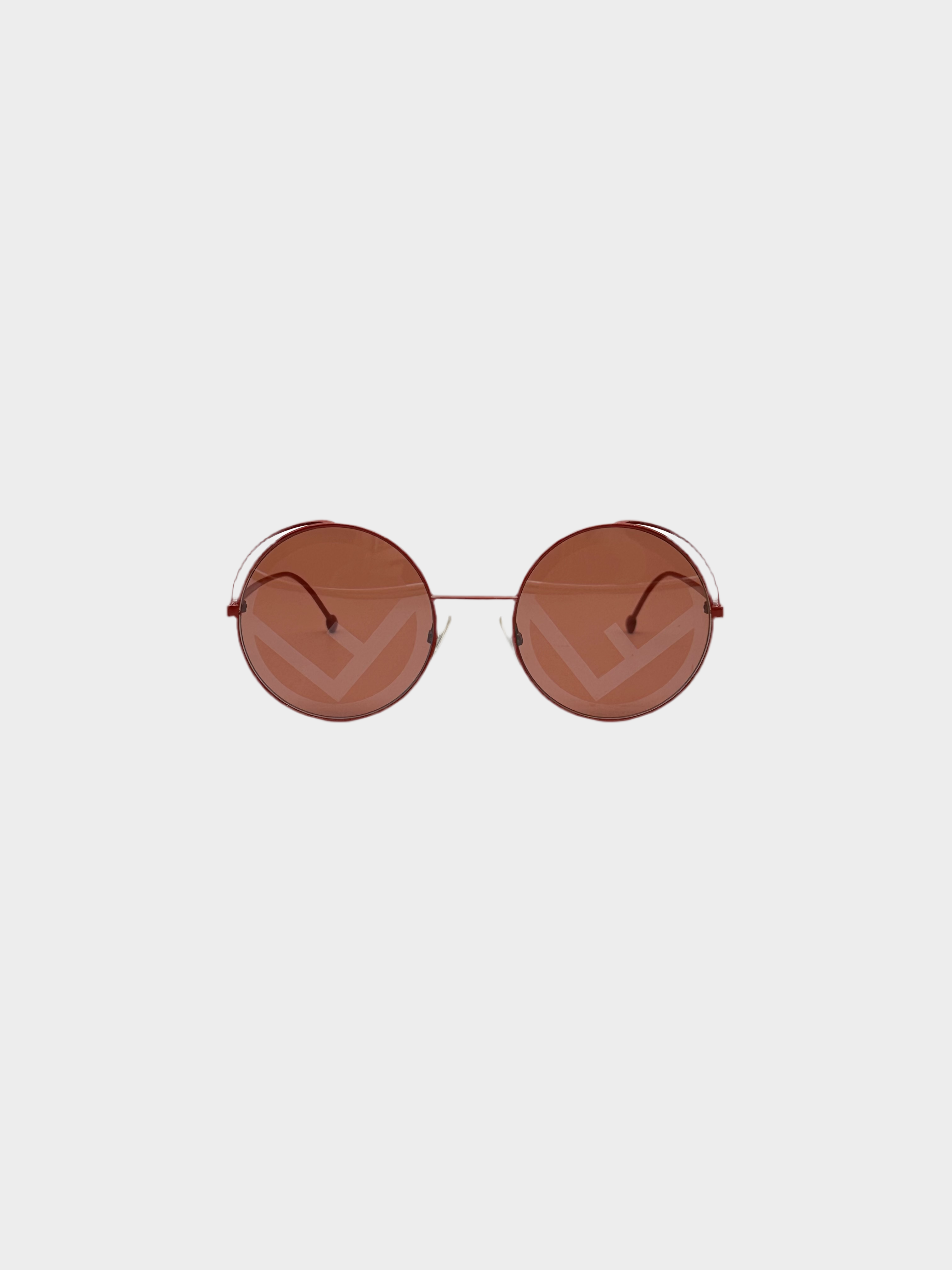 'Run Away' Logo Sunglasses