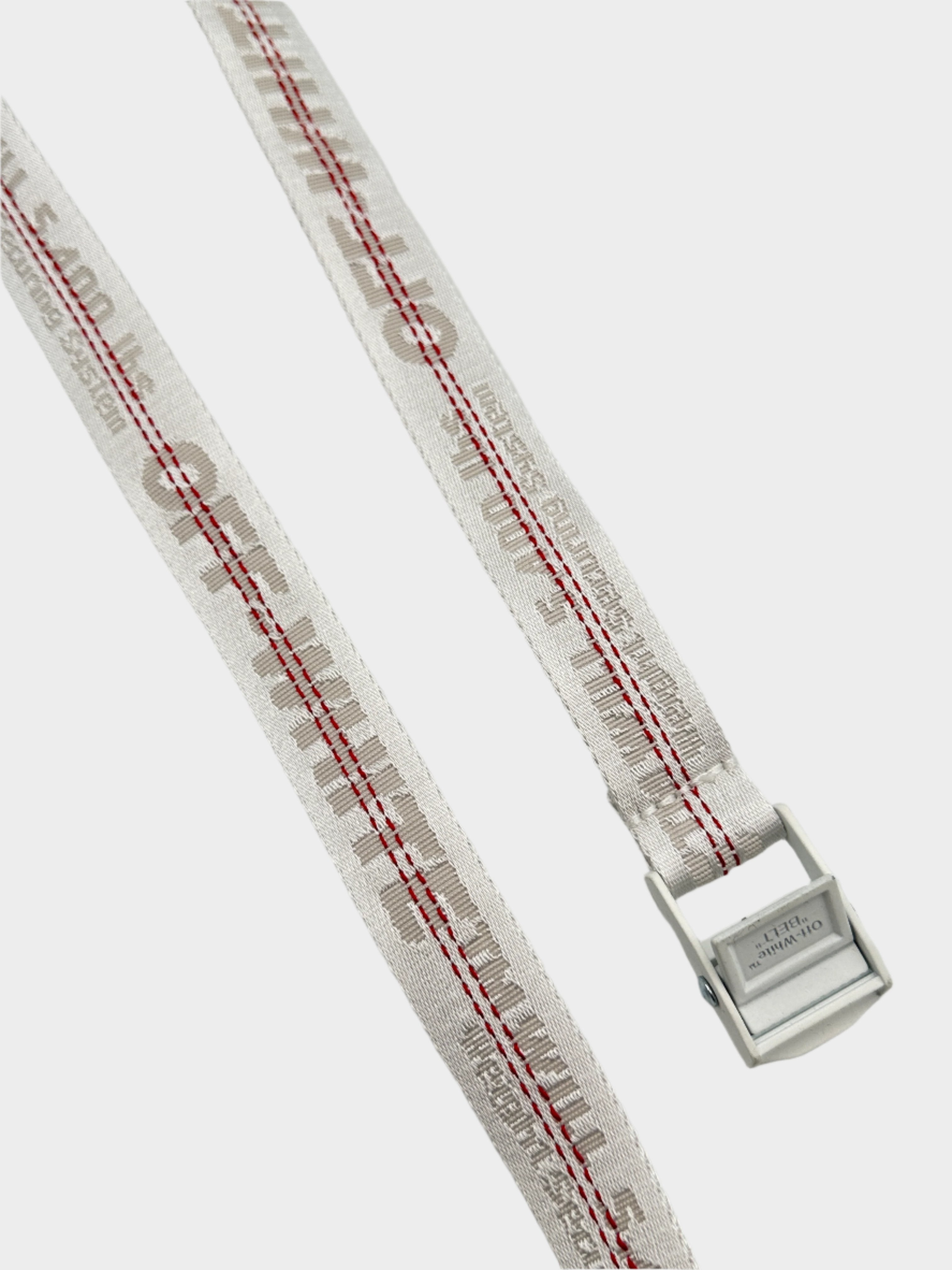 White Industrial Belt