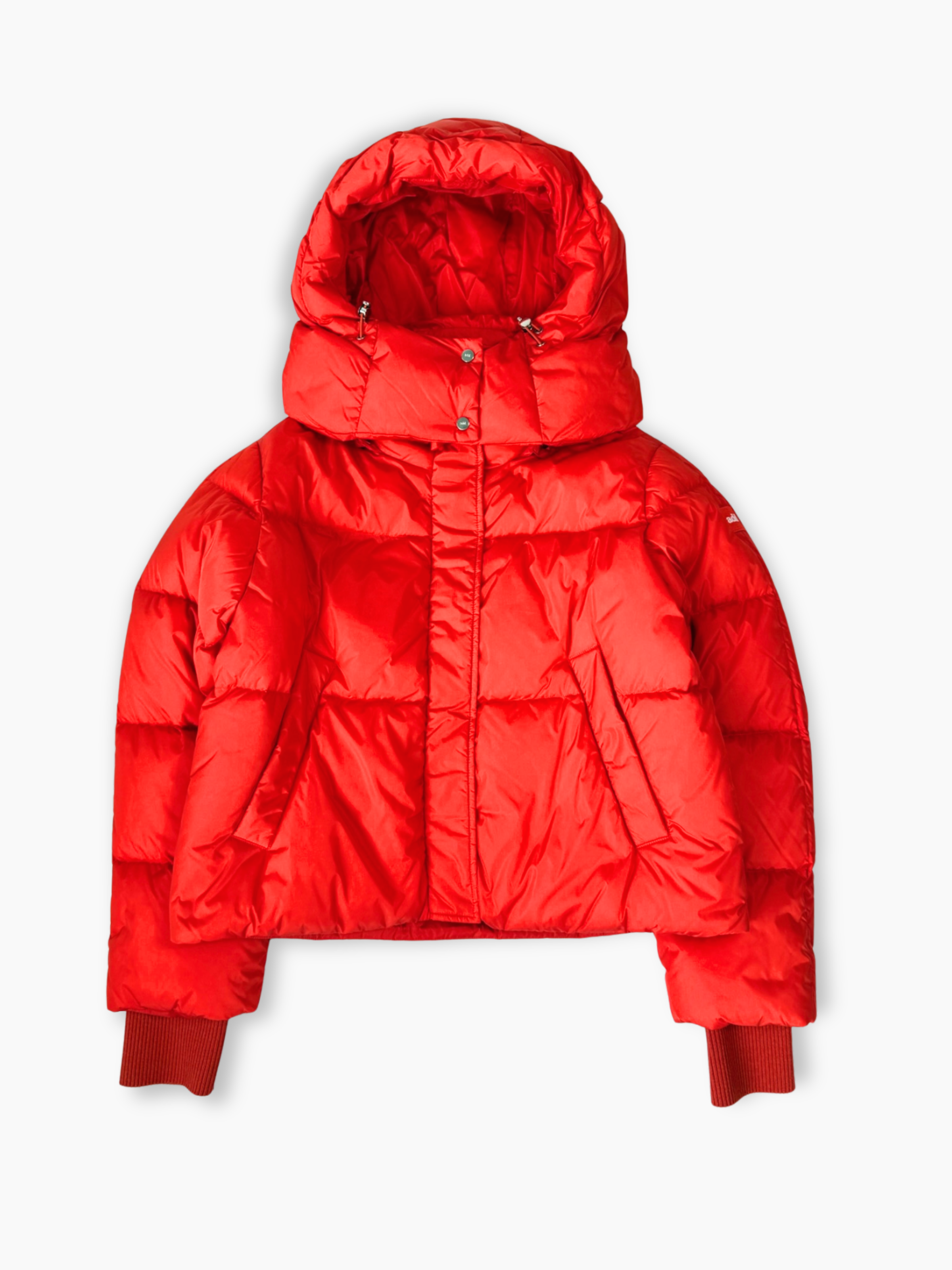 Piumino Corto Rosso