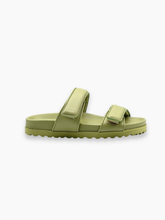 Slide Verde Chiaro Con Doppia Fascia -  | dBlank
