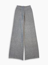 Pantalone A Palazzo Grigio In Maglia -  | dBlank
