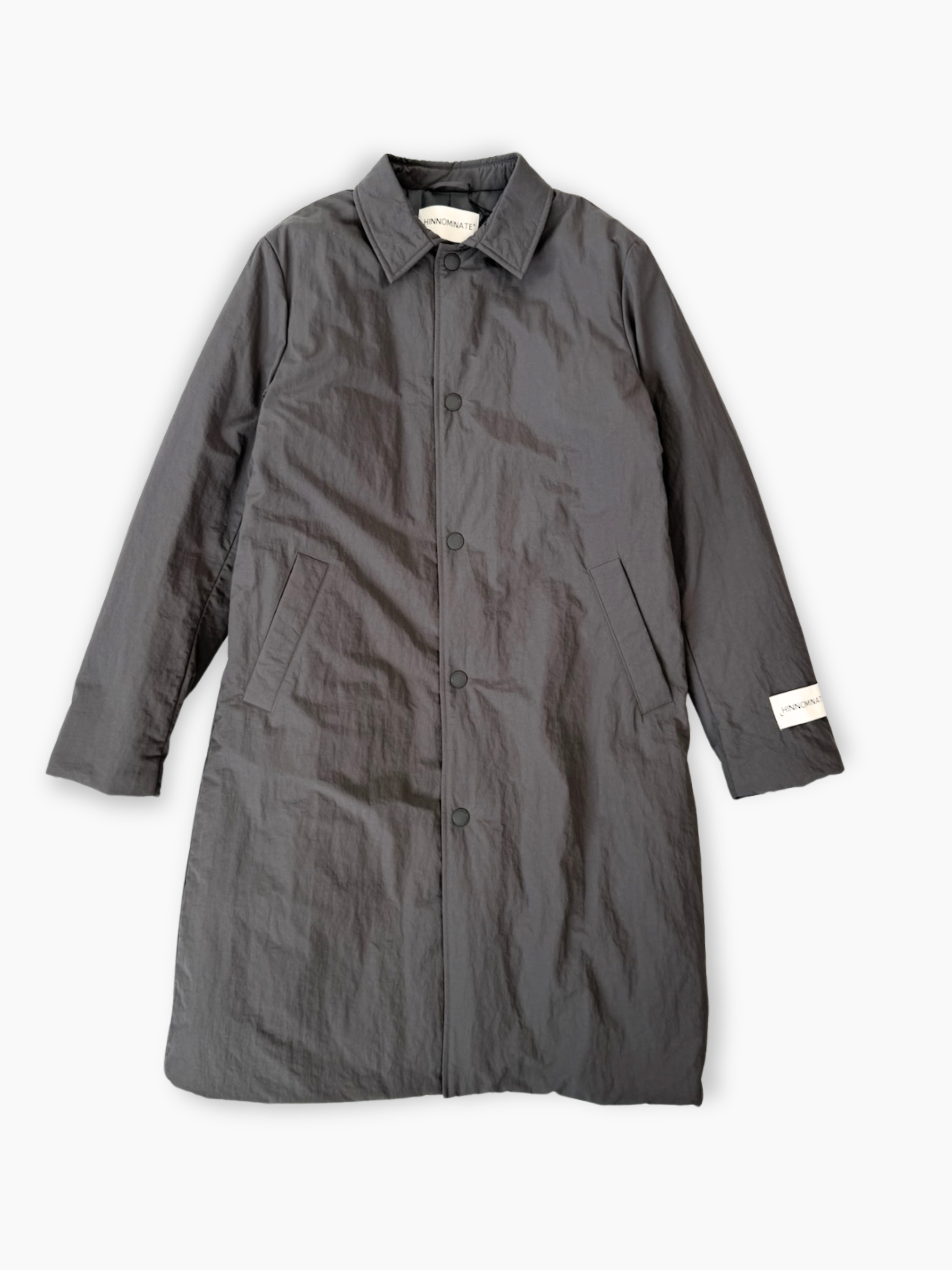 Black Waterproof Trench Coat