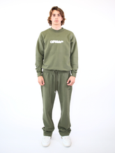 Felpa Verde Spray Arrow Skate Crewneck - Verde | dBlank