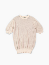 Beige Perforated T-shirt -  | dBlank