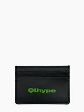 Portacarte Nero Logo Verde - Nero | Qlhype